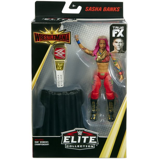 Sasha Banks Wwe Elite Wrestlemania 35 Toy Wrestling Action Figure Walmart Com