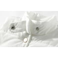 thumbnail image 3 of LittleSpring Boys Girls Puffer Vest Sleeveless Jacket for Kids Winter Outerwear, White 5T, 3 of 8
