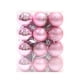 thumbnail image 3 of 24 bolas colgantes para árbol de Navidad, adornos decorativos para árbol de Navidad Rosa, 3 of 9