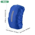 thumbnail image 3 of Uxcell Waterproof Backpack Rain Cover, 75L-85L Backpack Cover, Bag Rain Cover with Reflective Strap [Sapphire Blue], 3 of 8