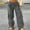 Dark Gray, variant on Danhjin Green Women's Cargo Pants Lightweight Cargo Pants Soft Stretch Baggy Casual Streetwear Travel Hiking