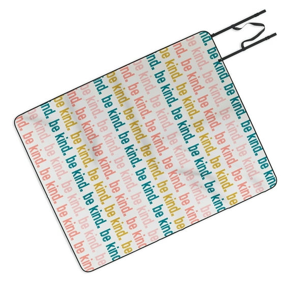 Society6 Little Arrow Design Co be kind I Picnic Blanket