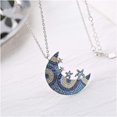 thumbnail image 2 of Gargantilla Luna Collar Dije Plata Ley 925 + Estuche Regalo V VAROURO EST.1991 Gargantilla, 2 of 7