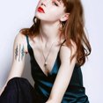 thumbnail image 3 of Tatuajes temporales, paquete de 20 pegatinas de tatuaje para mujeres y niñas, sexy en el cuerpo, mano, brazo, clavícula, 3 of 6
