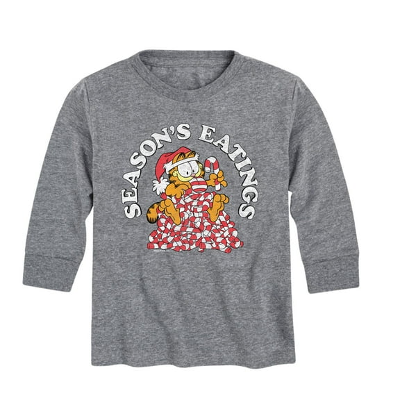 Garfield - Seasons Eatings - Toddler And Youth Long Sleeve Graphic T-Shirt