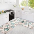 thumbnail image 2 of Coastal Kitchen Rugs Set of 2, Anti Fatigue Cushioned Kitchen Rugs and Mats, Kitchen Rug Runner Non Slip, Summer Nautical Kitchen Rugs Set for Kitchen Office Decor,17'''' x 47'''' + 17'''' x 30'''', 2 of 6