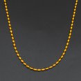 thumbnail image 3 of Una variedad de collares colgantes DIY de acero inoxidable con cadena lisa y forma de serpiente redonda con revestimiento de color al vacío de titanio, 3 of 6