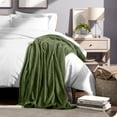 Bare Home Microplush Fleece Blanket 300 GSM Fuzzy Microfleece