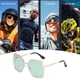 thumbnail image 5 of Gafas de sol huecas transfronterizas, gafas de sol modernas de montura grande, hechas de metal, 5 of 5