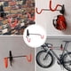 thumbnail image 2 of Hoja de almacenamiento de bicicleta de servicio pesado Soporte de casco de bicicleta Hook Bike Hook Mount Mount Hanger Bike, 2 of 5