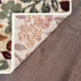 thumbnail image 7 of Deco Transitional 9' x 12.6' Cream and Seafoam Polypropylene Indoor Area Rug, 7 of 7