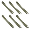 thumbnail image 5 of TABLZONE 6Pcs Motorcycle Tie Down Straps Olive Green Heavy Duty Soft Loop Cargo Secure Straps, 5 of 7