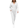 thumbnail image 2 of Jsaierl Sweatsuit Sets for Women 2 Piece Long Sleeve Full Zip Sweatshirts and Jogger Pants Fall Activewear Lounge Sets Workout Sets Matching Tracksuit, 2 of 10