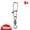 8#, variant on 50-Pack Speed Clips for Fishing Lureswivels
