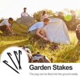 thumbnail image 4 of 50pcs Camping Tent Fixing Pegs Outdoor Tent Plastic Fixing Nails Ground Nails, 4 of 4