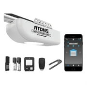Skylink Atoms Smart Controlled Garage Door Opener with Built-In LED, Remote Control, Wireless Keypad