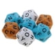 thumbnail image 4 of 7x Dados Poliédricos Letras Inglesas de 20 Caras Dices Diversión Niños Adultos, 4 of 9