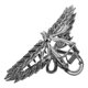 thumbnail image 2 of Butterfly Bow Metal Hair Claw Clip Non Slip Hold for Women, 2 of 5