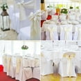thumbnail image 6 of 40PC Satin Chair Sashes Decorative Bows Satin Chair Sashes Ties Chair Ribbon Bows Chair Cover Band for Wedding Party Ceremony Reception Events Banquet Decoration Ivory, 6 of 17