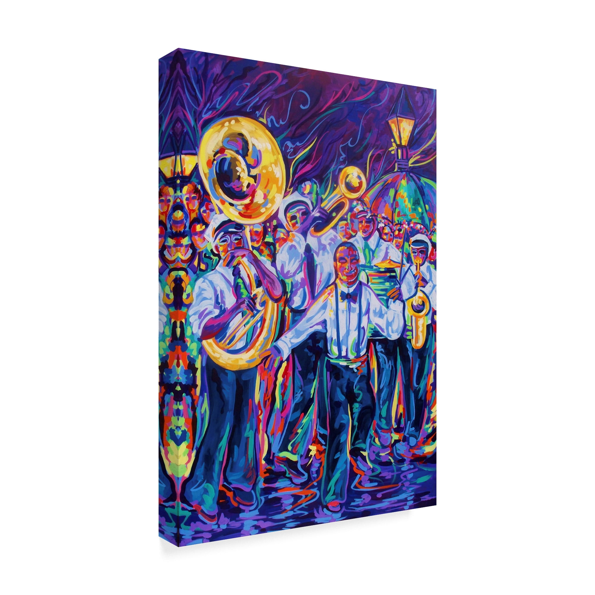 Trademark Fine Art 'Treme Second Line' Canvas Art by ADEL