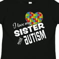 thumbnail image 4 of Inktastic I Love My Sister with Autism Boys or Girls Toddler T-Shirt, 4 of 5