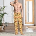 thumbnail image 5 of Vsdgher Wild West Colorful Print Mens Pajama Pants Sleep & Lounge Pants, PJ Bottoms With elastic waistb and Pockets, 5 of 5