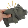 thumbnail image 2 of KAKOWELY juguetes chirriantes de látex con forma de cerdo para perros, juguetes para morder, suministros para mascotas., 2 of 5