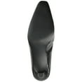 thumbnail image 6 of Journee Womens Celina Kitten Heel Loafer Square Toe Pumps, Widths Available, 6 of 10