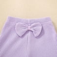 thumbnail image 6 of Ccpelsie Girls Summer Clothing Sets Ruffle Tank Tops and Shorts Cute 2 Piece Outfits 3-10 Years(Purple,6-12 Months), 6 of 8