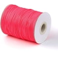 thumbnail image 2 of Korean Waxed Polyester Cord Fuchsia 1mm about 85yards/roll, 2 of 8