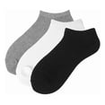 thumbnail image 2 of Calceta Hombre Y Mujer Pack 12 Pares Negro/gris/blanco, 2 of 8