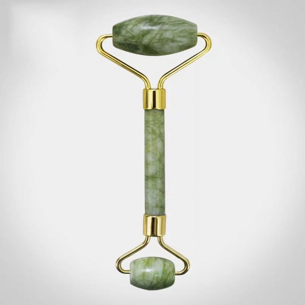 Smooth Out Wrinkles Instantly with this Noiseless Jade Roller and Gua Sha Facial Massager!