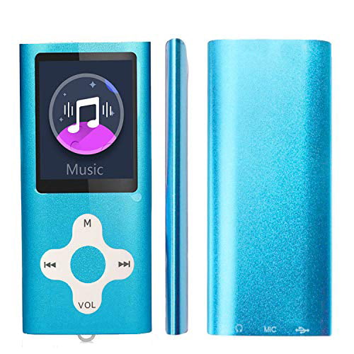 MP3 Player E-Book Reader Supports up to 128GB Video Play Voice Recorder Dyzeryk Music Player with 16GB Micro SD Card Photo Viewer FM Radio Ultra Slim Music Player with Build-in Speaker 
