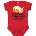 thumbnail image 3 of Inktastic 1st Hanukkah Childs Dreidel Boys or Girls Baby Bodysuit, 3 of 5