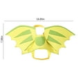 thumbnail image 3 of Konghyp New Pet Dinosaur Transformer Costume, Spooky Wing Clothes for Dogs and Cats, Perfect for Halloween Parties, Comfortable and Lightweight Design, Cute Pet Accessories, 3 of 8