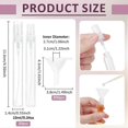 thumbnail image 2 of 200 Pcs 10ml Perfume Bottles,Refillable with 20 Pcs Funnel Leakproof Glass Perfume Container for Women Outdoor and Daily, 2 of 5