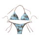 thumbnail image 2 of Conjunto de bikini para mujer, cómodo traje de baño de dos piezas para fiesta en la playa o club. XS, 2 of 9