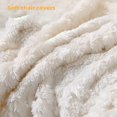 thumbnail image 2 of Jacquard Plush Recliner Chair Cover, Soft Fuzzy Fluffy Reclining Chair Cover With Elastic Straps, Furniture Protector, 2 of 5