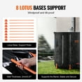 thumbnail image 3 of VEVOR Collapsible Rain Barrel, 66 Gallon/250 L Portable Rain Water Collection Barrel, PVC Rainwater Collection System with Spigots and Overflow Kit, Water Barrel for Garden Water Catcher, 3 of 9