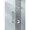 thumbnail image 3 of Moen Iso Chrome Bathroom Safety 36-Inch Stainless Steel Modern Bathroom Grab Bar, 3 of 6