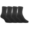 thumbnail image 3 of Lovely Annie Baby Toddler Children 4 Pairs Wool Tube Socks Solid 2Y-4Y(Black), 3 of 3