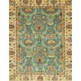 thumbnail image 1 of Ahgly Company Indoor Rectangle Abstract Avocado Green Oriental Area Rugs, 3' x 5', 1 of 6
