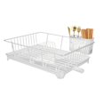 thumbnail image 1 of Estante de secado de platos de cocina, a prueba de óxido, gran ahorro de espacio, estante de almacenamiento de drenaje de cuenco de cocina, para tazón, palillos, cuchara, tenedor, apartamento, 1 of 9