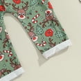 thumbnail image 5 of Toddler Baby Boy Girl Christmas Outfit Milk Bottle/Santa Suspender Pants Bib Overalls Jumpsuit Fall Winter Xmas Holiday Clothes, 5 of 8