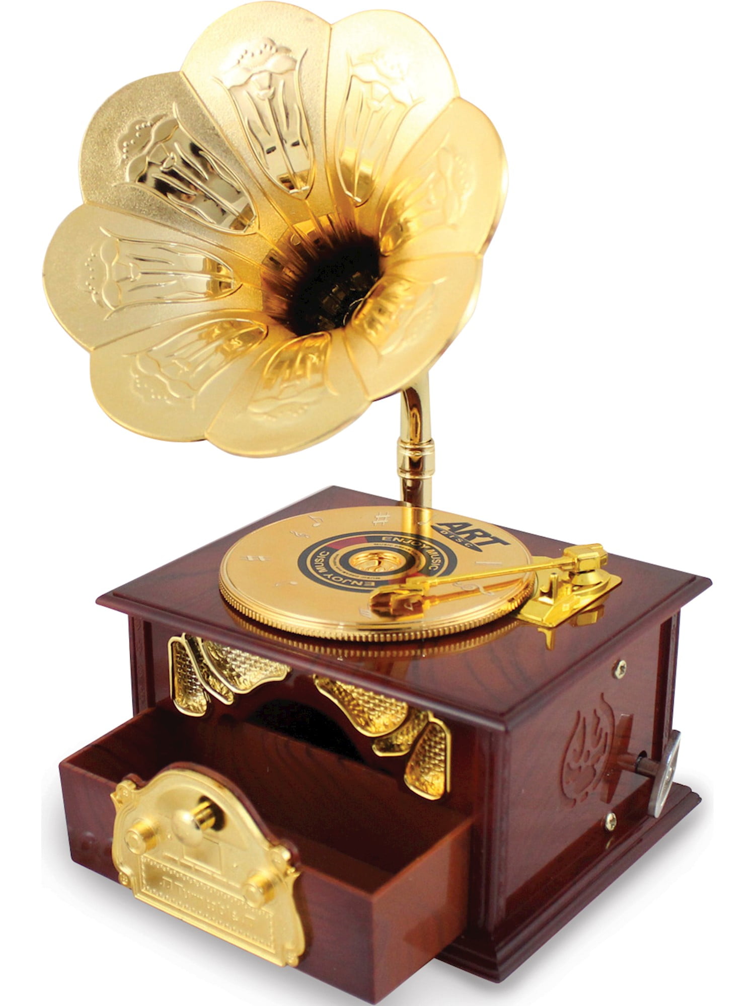 Vintage Record Player Music Box (5x4.7mm) Walmart Canada