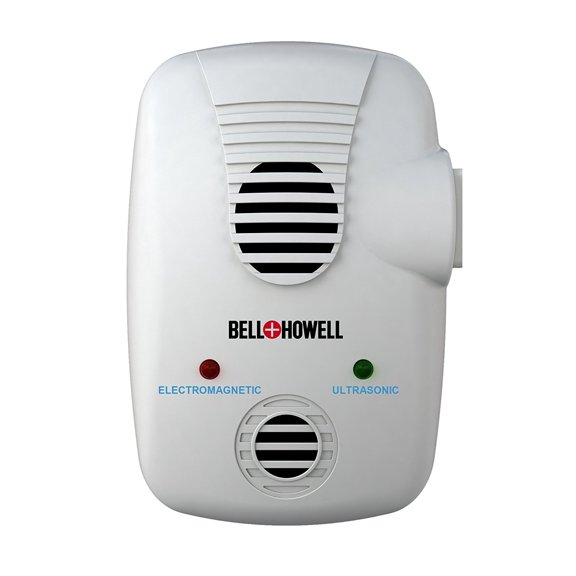 Bell   Howell Electromagnetic and Ultrasonic Pest Repeller with AC Outlet