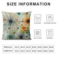 thumbnail image 5 of Creowell  Mid Century Modern Atomic Stars Throw Pillow Cover Repeat Artistic Creative Colorful Dot Shape Pillow Case Decorative Men Women Boy Girl Room Cushion Cover for Home Couch Bed, 5 of 5