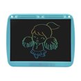thumbnail image 1 of LCD Writing Tablet Doodle Board 15-Inch Colorful Drawing Tablet Writing Pad for Kids with 2 Stylus, Blue, 1 of 5