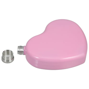 Heart Shaped Hip Flask Mini Hip Flask Wine Pot Flask Portable Drinking Flask Small Pocket Flask for Beverage Wine Carrying