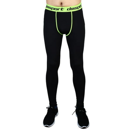 Men Sports Compression Tights Running Long Pants